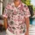 Pink Christmas Cruise Village With Cheerful Animal Friends for Festive Holiday Getaways Hawaiian Shirt - 1