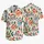 Retro Holiday Cartoon Animal Faces for Festive Winter Getaways and Island Vacations Hawaiian Shirt - 5