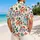 Retro Holiday Cartoon Animal Faces for Festive Winter Getaways and Island Vacations Hawaiian Shirt - 2