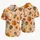 Ghost And Pumpkin Halloween Motifs For Family Cruise Holiday Fun Hawaiian Shirt - 5