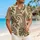 Polynesian Tribal Tattoo Motifs with Tropical Leaves for Island Vacation Cosplay Fans Hawaiian Shirt - 6