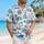 Nautical Island Cruise Doodles for Family Beach Getaways and Sunny Summer Vacations Hawaiian Shirt - 6
