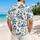 Nautical Cruise Icons for Sunny Island Getaways and Relaxed Coastal Vacation Travel Hawaiian Shirt - 2