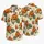 Pumpkin Lanterns and Autumn Stripes for Halloween Park Days and Fall Festival Fun Hawaiian Shirt - 5