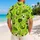 Neon Lime Patchwork Monster Faces for Halloween Theme Park Nights and Costume Parties Hawaiian Shirt - 2