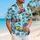 Retro Race Cars and Checkered Flags for Sunny Island Getaways and Family Vacations Hawaiian Shirt - 6