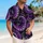 Purple Octopus Tentacles for Halloween Villain Cosplay and Aquarium Parties Hawaiian Shirt - 6