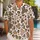Leopard Spot Ear Motifs for Resort Getaways and Tropical Weekend Adventures with Friends Hawaiian Shirt - 1