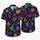 Neon Halloween Phantom Faces, Ghosts and Spiders for Adults at Haunted Island Parties Hawaiian Shirt - 5