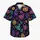 Neon Halloween Phantom Faces, Ghosts and Spiders for Adults at Haunted Island Parties Hawaiian Shirt - 7