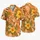 Tropical Orange Hibiscus and Playful Island Animals for Sunny Beach Vacation Getaways Hawaiian Shirt - 5