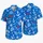 Nautical Anchor Waves and Red Bow Tie for Halloween Cosplay and Coastal Vacation Fun Hawaiian Shirt - 5