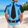 Blue Junior Officer Costume Look for Theme Park Days, Halloween and Family Vacations Hawaiian Shirt - 2