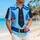 Blue Junior Officer Costume Look for Theme Park Days, Halloween and Family Vacations Hawaiian Shirt - 6
