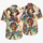 Whimsical Jester Girl Circus Art for Birthday Parties and Sunny Island Getaways Hawaiian Shirt - 5