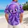 Friendly Purple Octopus Costume For Ocean-Themed Celebrations And Vacation Fun Hawaiian Shirt - 2