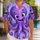 Friendly Purple Octopus Costume For Ocean-Themed Celebrations And Vacation Fun Hawaiian Shirt - 1