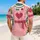 Pink Heart Apron and Retro Space Suit for Costume Parties and Playful Birthday Celebrations Hawaiian Shirt - 2