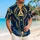 Neon Circuit Lines And Futuristic Geometry For Arcade Nights And Halloween Celebrations Hawaiian Shirt - 6