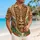 Polynesian Carved Mask And Monstera Leaves For Halloween Island Celebrations Hawaiian Shirt - 6