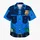 Blue Police Officer Costume Details for Halloween Parties and Couples Celebrations Hawaiian Shirt - 7