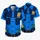 Blue Police Officer Costume Details for Halloween Parties and Couples Celebrations Hawaiian Shirt - 5