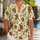 Fox Archer And Woodland Botanicals For Tropical Getaways And Relaxed Island Weekends Hawaiian Shirt - 1