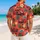 Red Racing Cars and Tropical Palms for Sunny Island Getaways, Beach Days and Vacations Hawaiian Shirt - 2