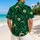 Emerald Villainess Checkers For Bold Beach Getaways And Playful Vacation Style Hawaiian Shirt - 2