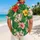 Tropical Spotted Piglets and Hibiscus for Sunny Island Getaways and Family Vacations Hawaiian Shirt - 2