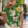 Tropical Spotted Piglets and Hibiscus for Sunny Island Getaways and Family Vacations Hawaiian Shirt - 1