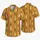 Golden Braided Stripes for Halloween Cosplay and Island Celebrations for Costume Fans Hawaiian Shirt - 5
