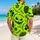 Sinister Stitched Pumpkin Face for Halloween Parties and Spooky Season Celebrations Hawaiian Shirt - 2