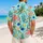 Colorful Tropical Reef Fish for Beach Vacations and Aquarium Visits with Family Hawaiian Shirt - 2