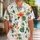 Playful Tropical Waterfowl and Hibiscus for Sunny Island Getaways and Beach Vacations Hawaiian Shirt - 1
