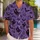 Creepy Hitchhiking Ghosts, Floating Eyes and Bats for Halloween Party Cosplay Fans Hawaiian Shirt - 1