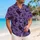 Creepy Hitchhiking Ghosts, Floating Eyes and Bats for Halloween Party Cosplay Fans Hawaiian Shirt - 6