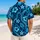 Neon Cyber Grid and Lightcycle Energy for Halloween Nights and Futuristic Island Getaways Hawaiian Shirt - 2