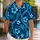 Neon Cyber Grid and Lightcycle Energy for Halloween Nights and Futuristic Island Getaways Hawaiian Shirt - 1