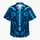 Neon Cyan Circuit Armor Futuristic Gaming Style for Halloween and Arcade Fans Hawaiian Shirt - 7