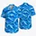 Azure Ocean Wave Motifs for Tropical Cosplay and Halloween Adventure Celebrations Hawaiian Shirt - 5