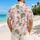 White Kitten Tropical Getaway Style for Cat Lovers and Family Beach Vacation Days Hawaiian Shirt - 2