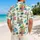 Whimsical Canine Surfers and Sailboats for Sunny Coastal Getaways and Summer Holidays Hawaiian Shirt - 2