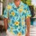 Cheerful Golden Spirits And Tropical Blooms For Sunny Island Getaways And Animation Fans Hawaiian Shirt - 1