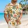 Golden Honey Bear and Tropical Isles for Sunny Beach Getaways and Relaxed Summer Days Hawaiian Shirt - 6