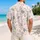 Elegant White Kitten With Pink Bows For Playful Island Getaways And Cat Lovers Hawaiian Shirt - 2