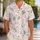 Elegant White Kitten With Pink Bows For Playful Island Getaways And Cat Lovers Hawaiian Shirt - 1