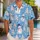Cheerful Snowman, Snowflakes And Winter Trees For Sunny Island Beach Vacations Hawaiian Shirt - 1