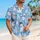 Cheerful Snowman, Snowflakes And Winter Trees For Sunny Island Beach Vacations Hawaiian Shirt - 6