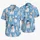 Cheerful Snowman, Snowflakes And Winter Trees For Sunny Island Beach Vacations Hawaiian Shirt - 5